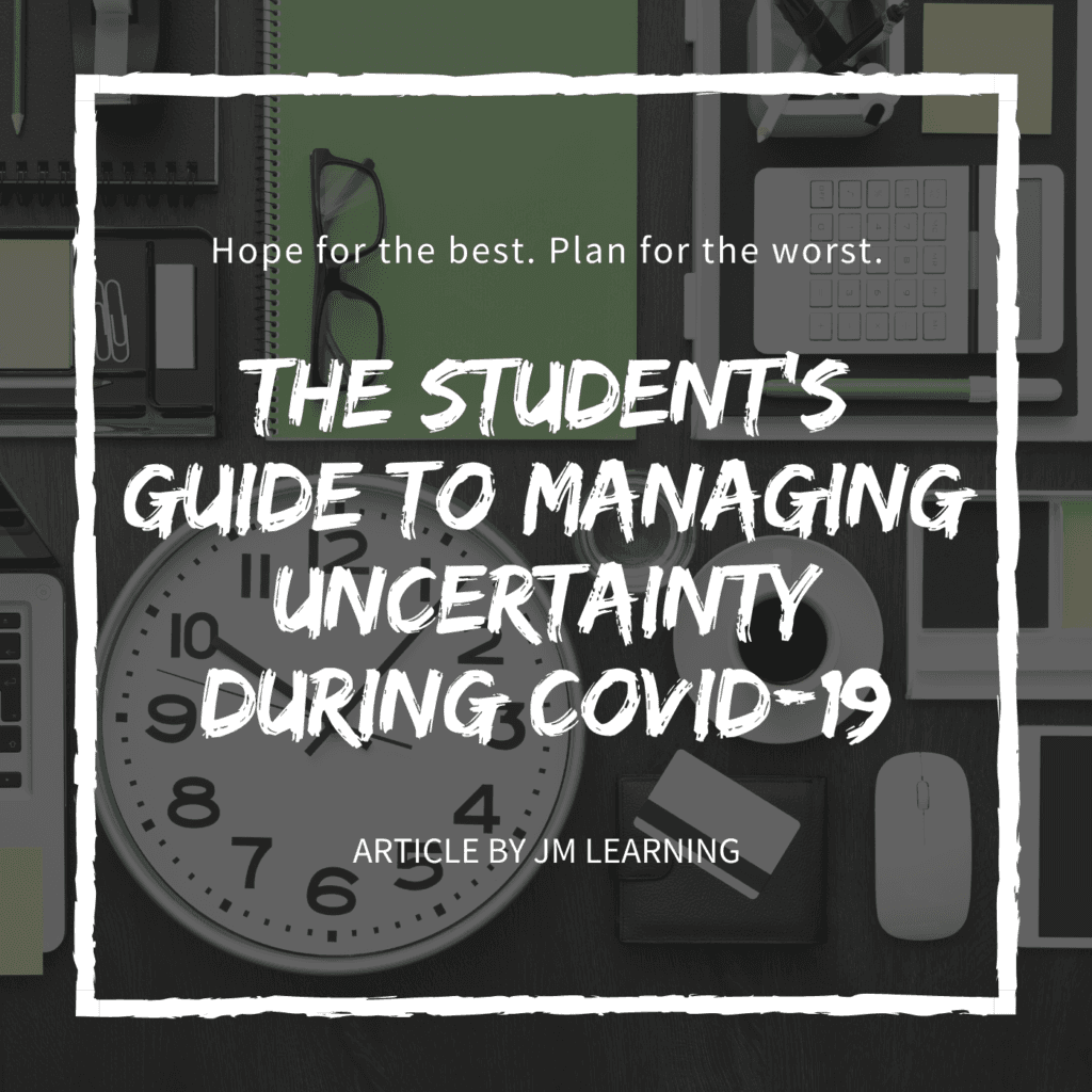 The student’s guide to managing uncertainty during COVID 19 article cover - How to Stay Proactive During Uncertain Times